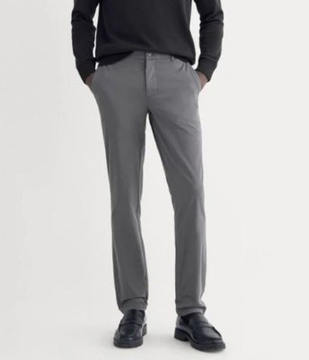 Everlane The Performance Chino Uniform Slim Slate Grey Size 33x32 NWT