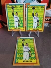 3×-1990 Topps - Nolan Ryan #5 Texas Rangers 5000 Strikeouts Baseball Card