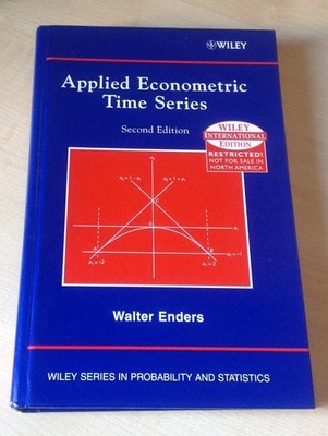 Applied Econometric Time Series, 2nd Edition - hardcover Enders, Walter