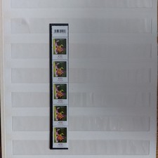 Bund Blumen Mi. 3191 Bienen-Ragwurz 5er Streifen mit EAN-C mit ZNr. 5 postfrisch