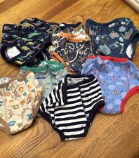 Set of 8 Cotton Potty Training Pants MooMoo Baby for boys Size 6t Preowned