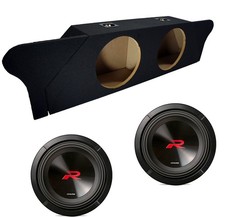 12-15 Chevy Camaro Coupe Alpine R-Series R2-W12D2 Dual 12" Sub Box Enclosure New