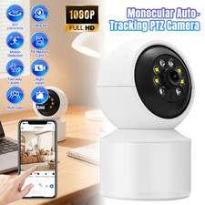 1080P HD Smart Indoor Security Camera WiFi Pet/Baby Monitor Night Vision PTZ Cam