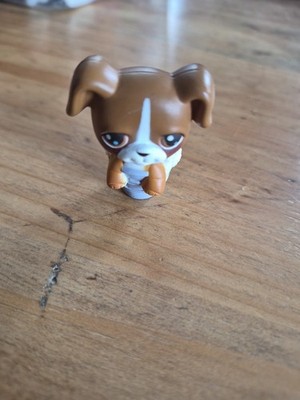 Hasbro 2005 Littlest Pet Shop Boxer the Dog Pencil Topper Toy