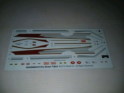  AMT Revell monogram 1/24 1/25  Car Or Truck Decals For Your Model Cars