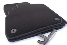 Fußmatten passend für VW Tayron alle 2024> Velours Matten Automatten Schwarz 4x