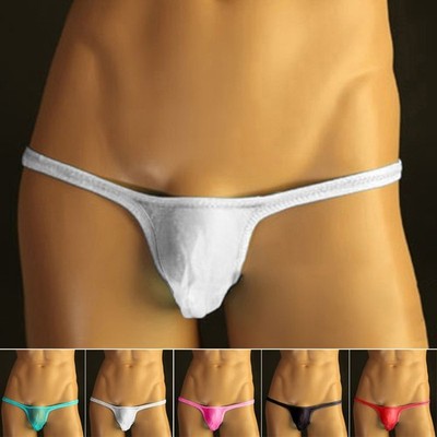 Heiß Neu Höschen Slips Durchsichtig V-String Bulge Pouch Herren Höschen