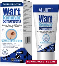 Fast Action Wart Remover Ointment Maximum Strength Cream with Salicylic Acid - F