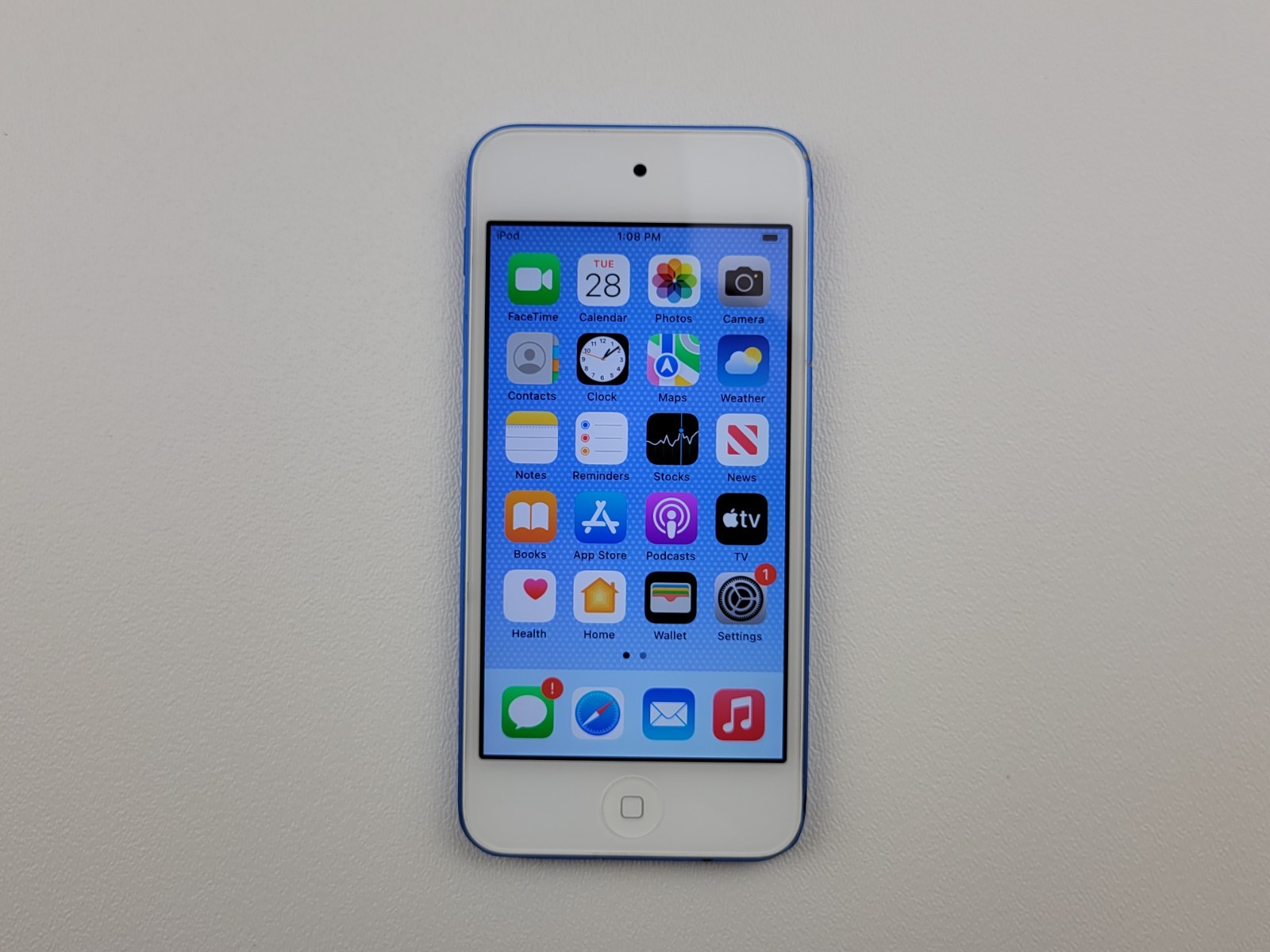 Apple iPod touch (7th Generation) (A2178) (MVHU2LL/A) 32GB - Blue - H7078