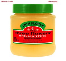 Three Flowers Brilliantine Pomade Solid 3.25 Oz