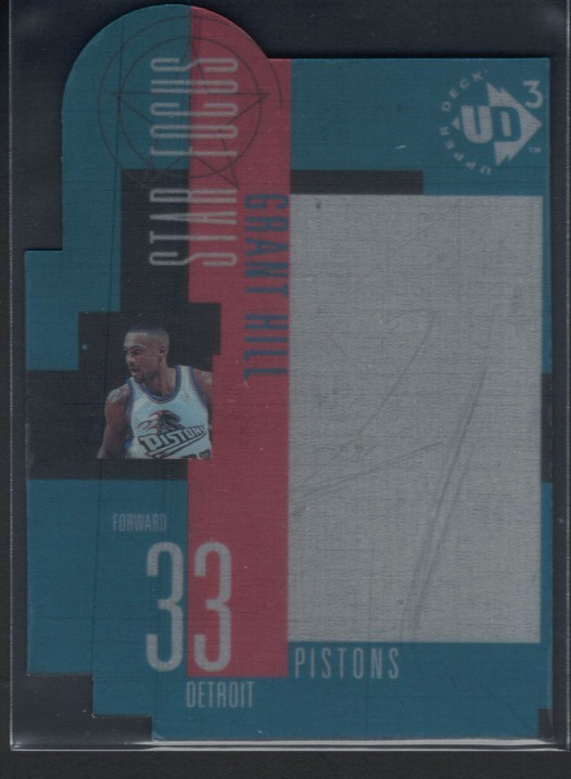 1996-97 Upper Deck UD3 Grant Hill #33 Detroit Pistons