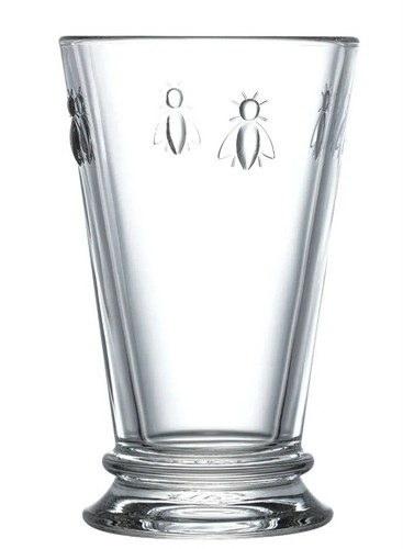 LA ROCHERE Glass PARIS MUSEES Bee Napoleon 5.5 inches 10oz Highball Replacement - Picture 7 of 9