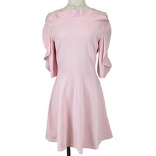 Great VALENTINO one piece Race switch pink Rayon Women M