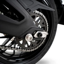 R&G Racing Black M10 Elevation Paddock Stand Pins For 2013-2017 CFMoto 650i