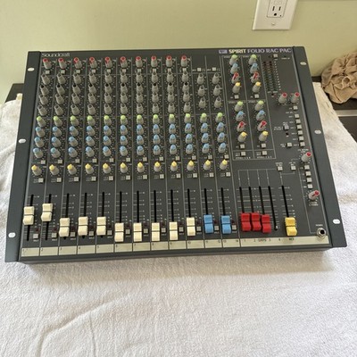 Soundcraft Spirit Folio Rac Pac (Racpac) Analog Mixer Studio Live