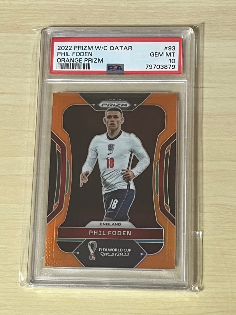 PSA10 Foden 2022 World Cup RC Limited / 25 Soccer Card Japan