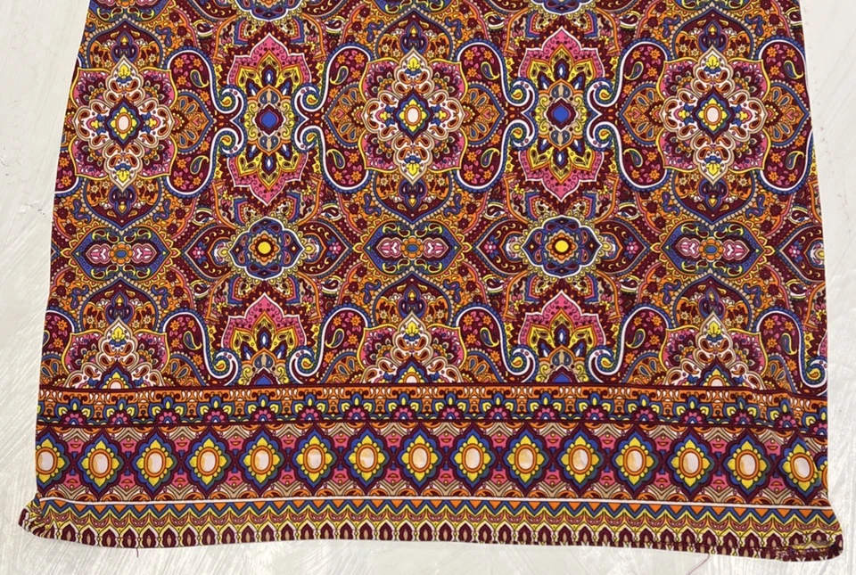 TACERA - женщин ретро платье Bell рукав геометрический оболочка цветочный 3/4 рукав - Изображение 2 из 4