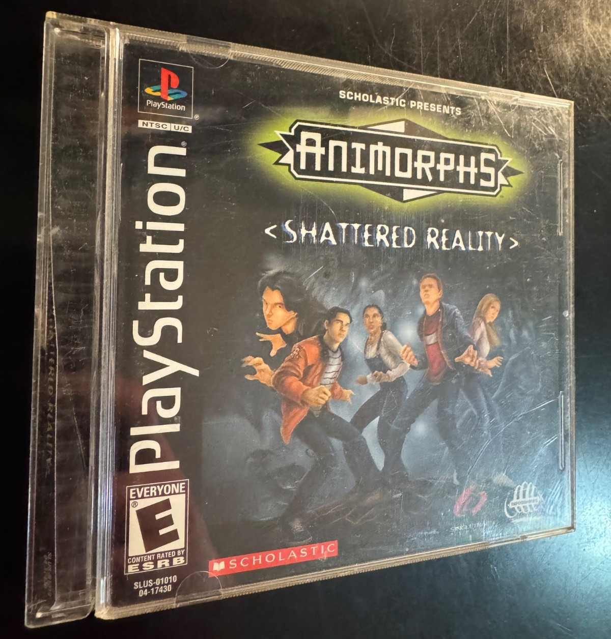 Animorphs Shattered Reality PS1 Sony PlayStation 1  Video Game CIB PSone PSX PS2