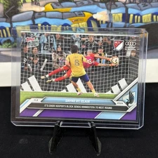 Dayne St. Clair - 2024 MLS Topps NOW Card 157  /25 Purple-MNUFC/Miami CF/Canada