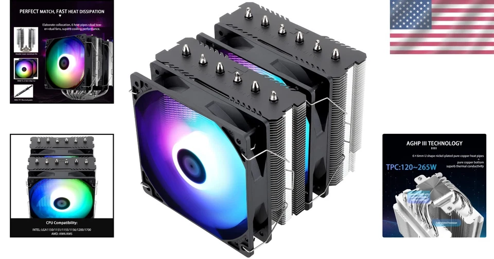 Peerless Assassin 120 SE ARGB CPU Cooler - Image 2 of 4