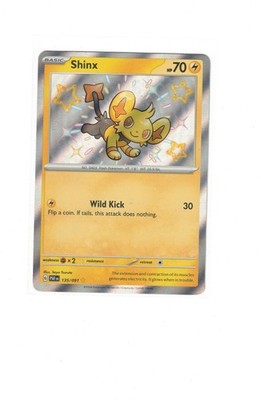 Shinx Shiny Rare SV: Paldean Fates 135/091 NM