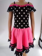 Dance Costume Large Child Pink Curtain Call E090 Jazz Sequin
