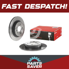 2x Brake Discs Pair Solid fits FORD C-MAX TDCi Rear 2.0 1.8D 2.0D 07 to 10 280mm