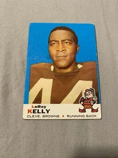 Leroy Kelly Cleveland Browns 1969 Topps Football Card #1