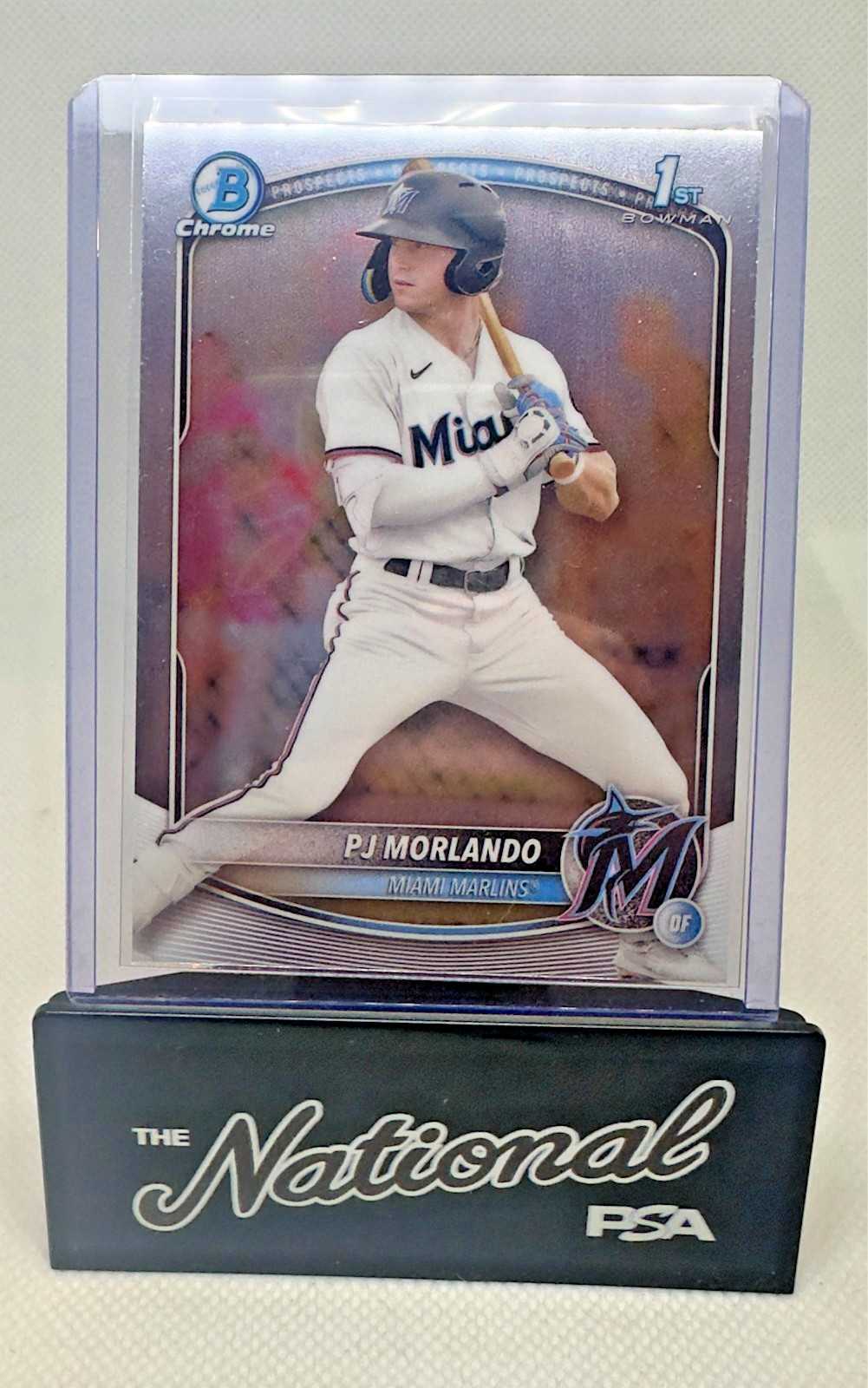 2025 Bowman PJ Morlando #BCP-91 Chrome 1st Bowman RC Marlins