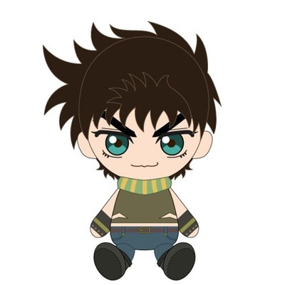 JoJo's Bizarre Adventure Joseph Joestar Chibi stuffed toy H150mm
