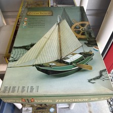 Kit de barco modelo de madera Zeeschouw de barcos de facturación vintage No. 532
