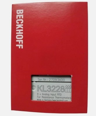 New In Box Beckhoff KL3228 PLC Module KL3228 KL3228 Free shipping