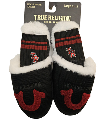 True Religion Slides Red Mens Size 11 New s-l400.jpg main image 2