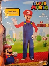 Super Mario Classic Halloween Costume Disguise M 3T-4T New