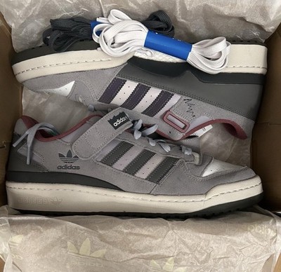 Adidas Forum 84 home alone 2 edition brand new dead stock Box Is Just Damage!!
