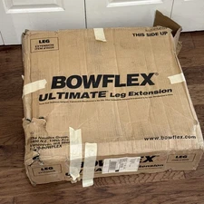 New Bowflex Ultimate Leg Extension Attachment Safety Knobs Foam Cables SEE DESCR