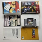 F-Zero X Nintendo 64 N64 Authentic Complete In Box CIB Manual Inserts Game Cart