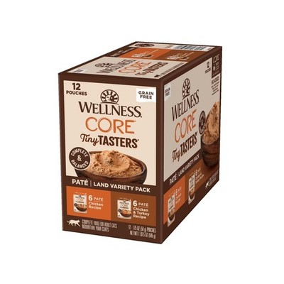 Natural Grain Free Adult Wet Cat Food Pate Variety Pack Protein Rich Land