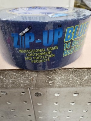 ZIP UP Blue UV Painter Masking Tape, 2 Inch x 60 Yards, Case of 24 rolls.