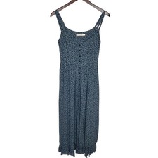 Christy Dawn The Nicks Dress Womens Small Jasmine Blue Floral Cottage Boho