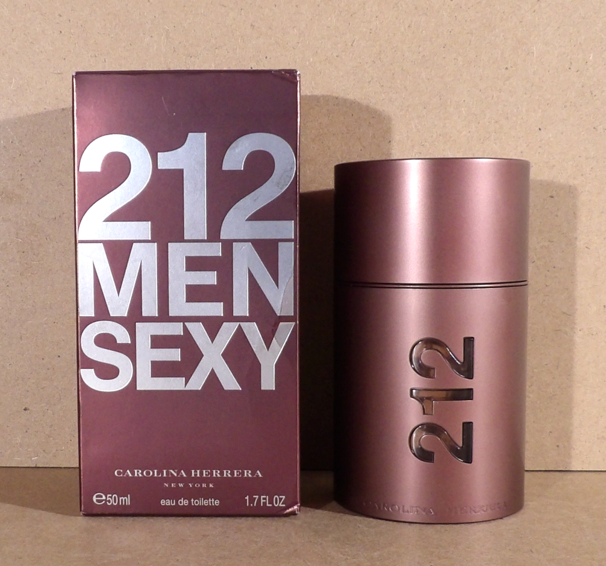212 Men Sexy Carolina Herrera Eau De Toilette Spray 1.7 oz NEW | eBay