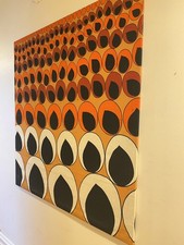 Vintage Fabric Framed