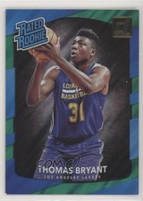 2017-18 Panini Donruss Rated Rookies Green Flood Thomas Bryant #160 5p5