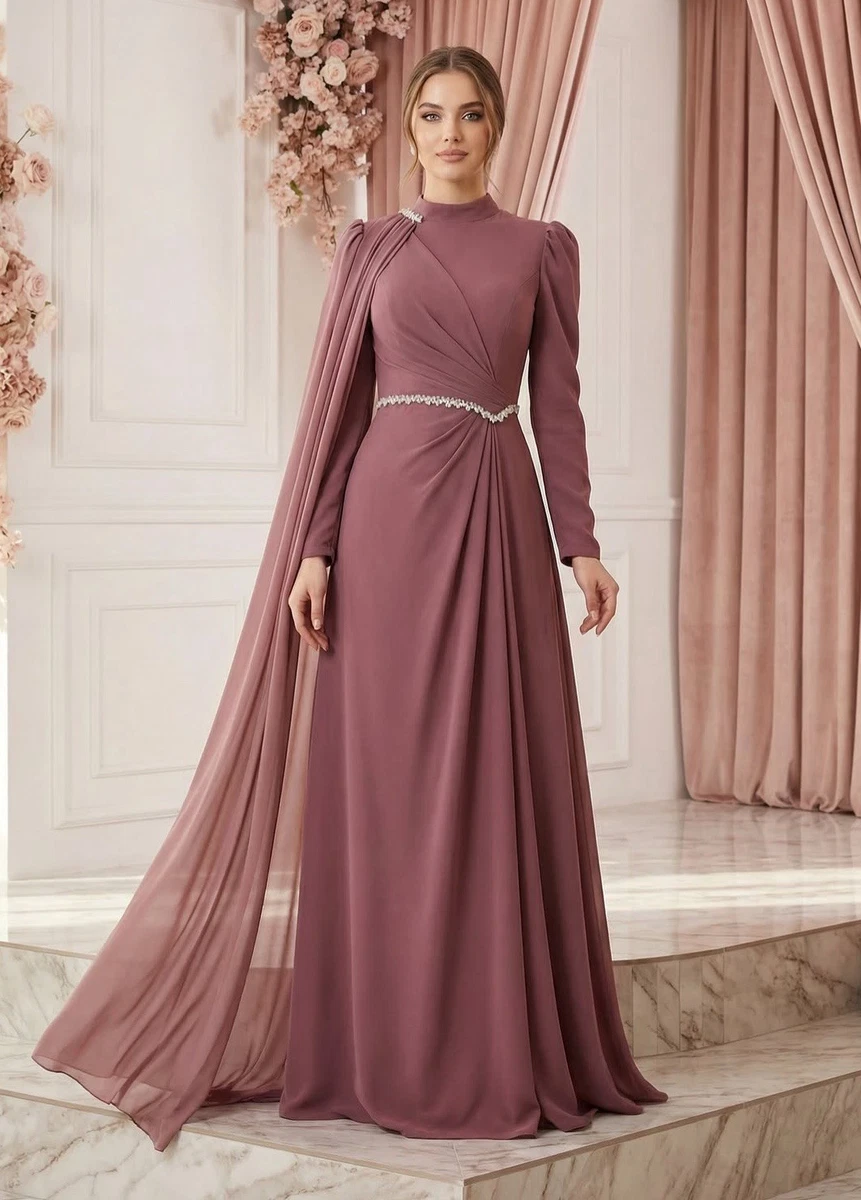 long sleeve bridesmaid dresses Ever-Pretty Open Lantern Mother of the Bride Dress Look stunning in our Mermaid Sweep Train Lace Long Sleeve Burgundy Bridesmaid Dresses CAZSXIS Long Sleeve Chiffon Bridesmaid