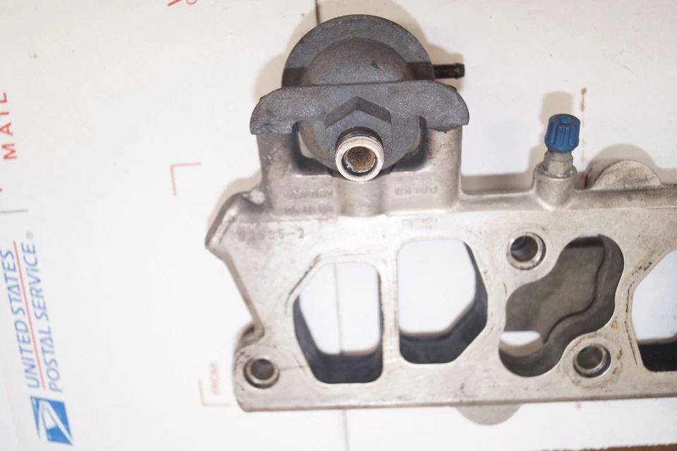 1997 Ford Explorer Ranger 4.0L OHV V6 Aluminum Fuel Rail Plate OEM Ford Pushrod - Image 4 of 4