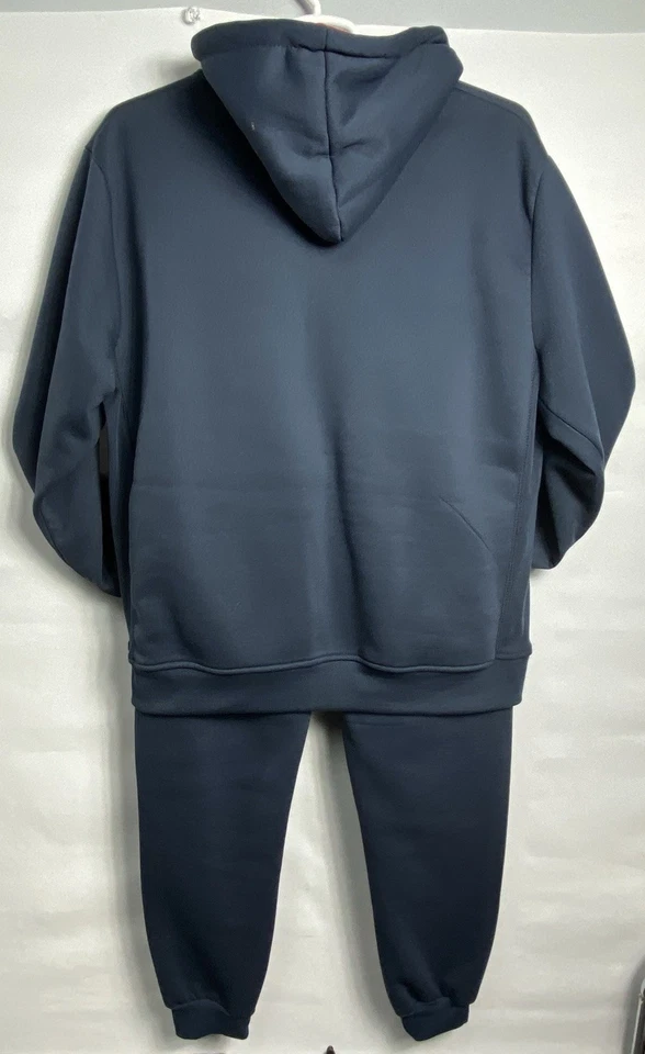Спортивный костюм поло США на молнии с капюшоном темно-синий размер XL - Изображение 2 из 4