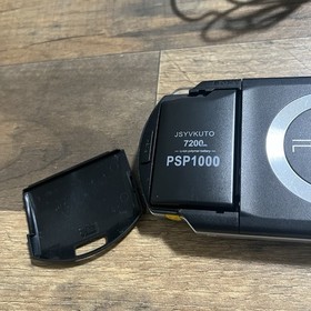 Sony PSP 1001 Console w/Charger, Memory Stick, Game, Movies - Tested Works