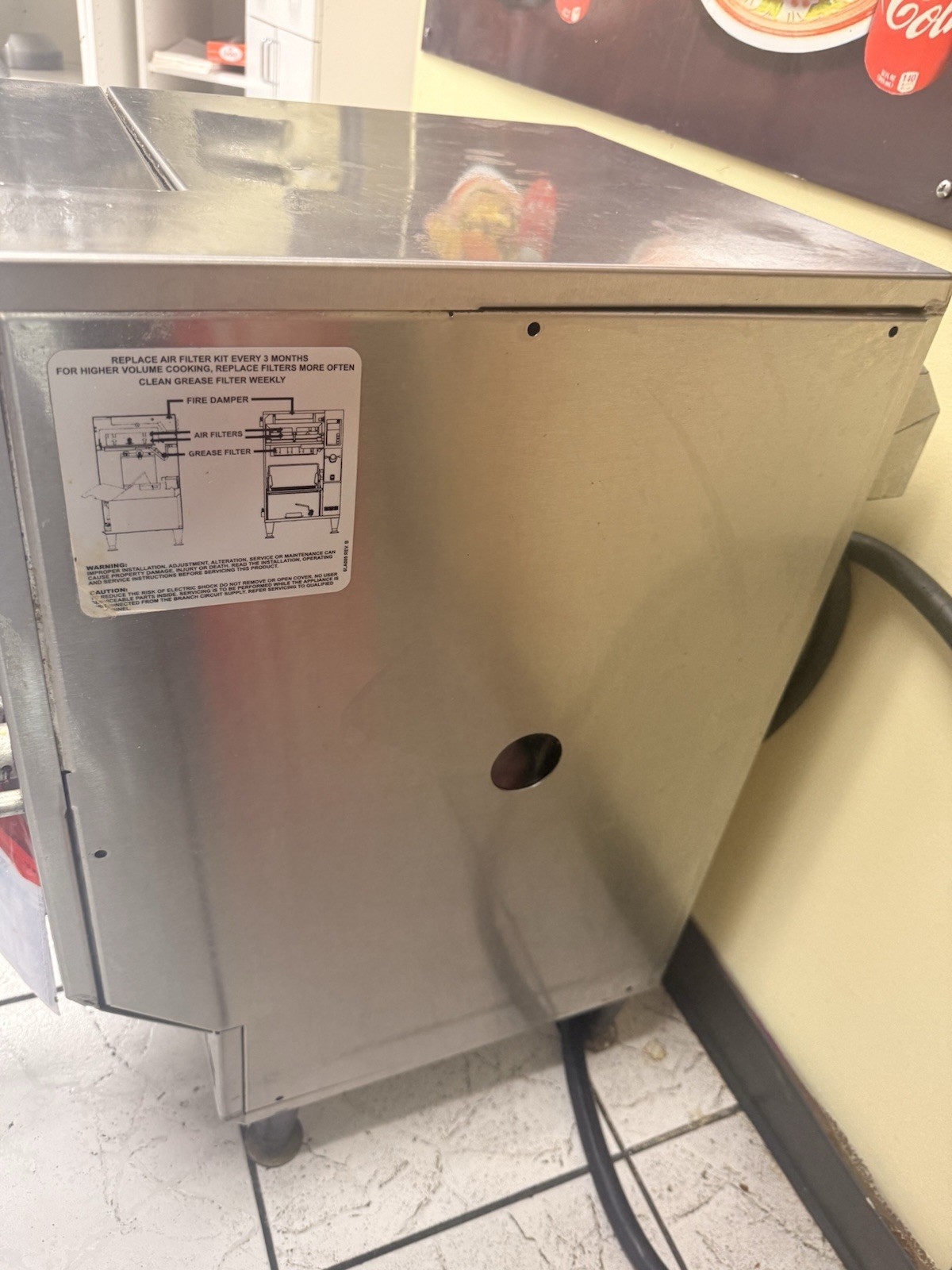Perfect Fry Company PFA570 Automated Ventless Deep Fryer - Tested And Working!