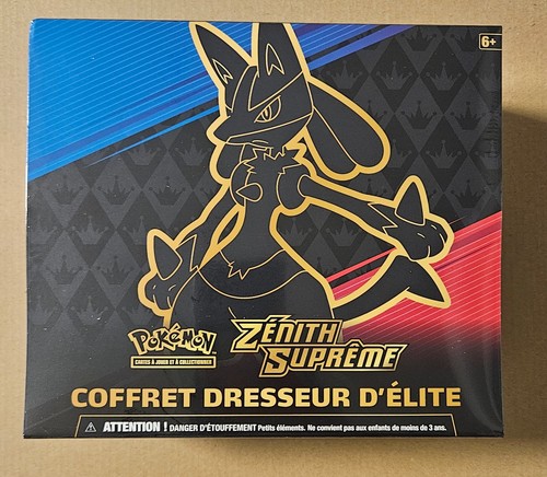 Coffret dresseur d'élite Zénith Suprême - Pokemon Booster - ETB - FR