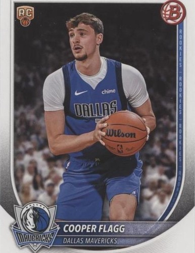 Cooper Flagg Dallas Mavericks Rookie Edition Bobblehead In Hand 3
